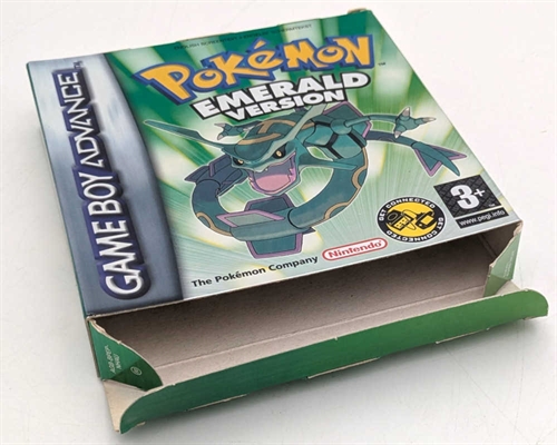 Pokemon Emerald - Komplet I Æske - Gameboy Advance Spil (B Grade) (Genbrug)